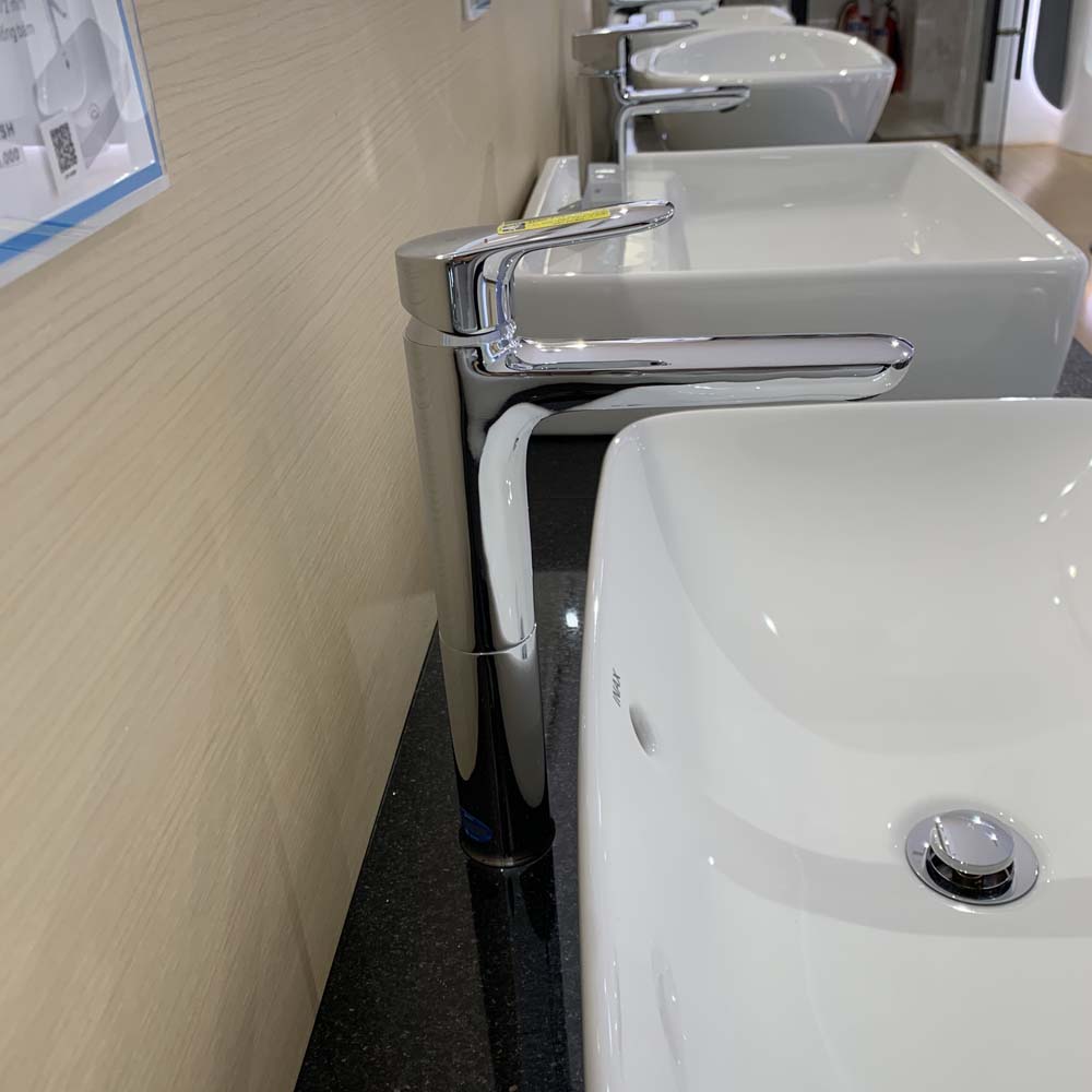 Vòi chậu lavabo nóng lạnh INAX LFV-1402SH (LFV1402SH) - 8