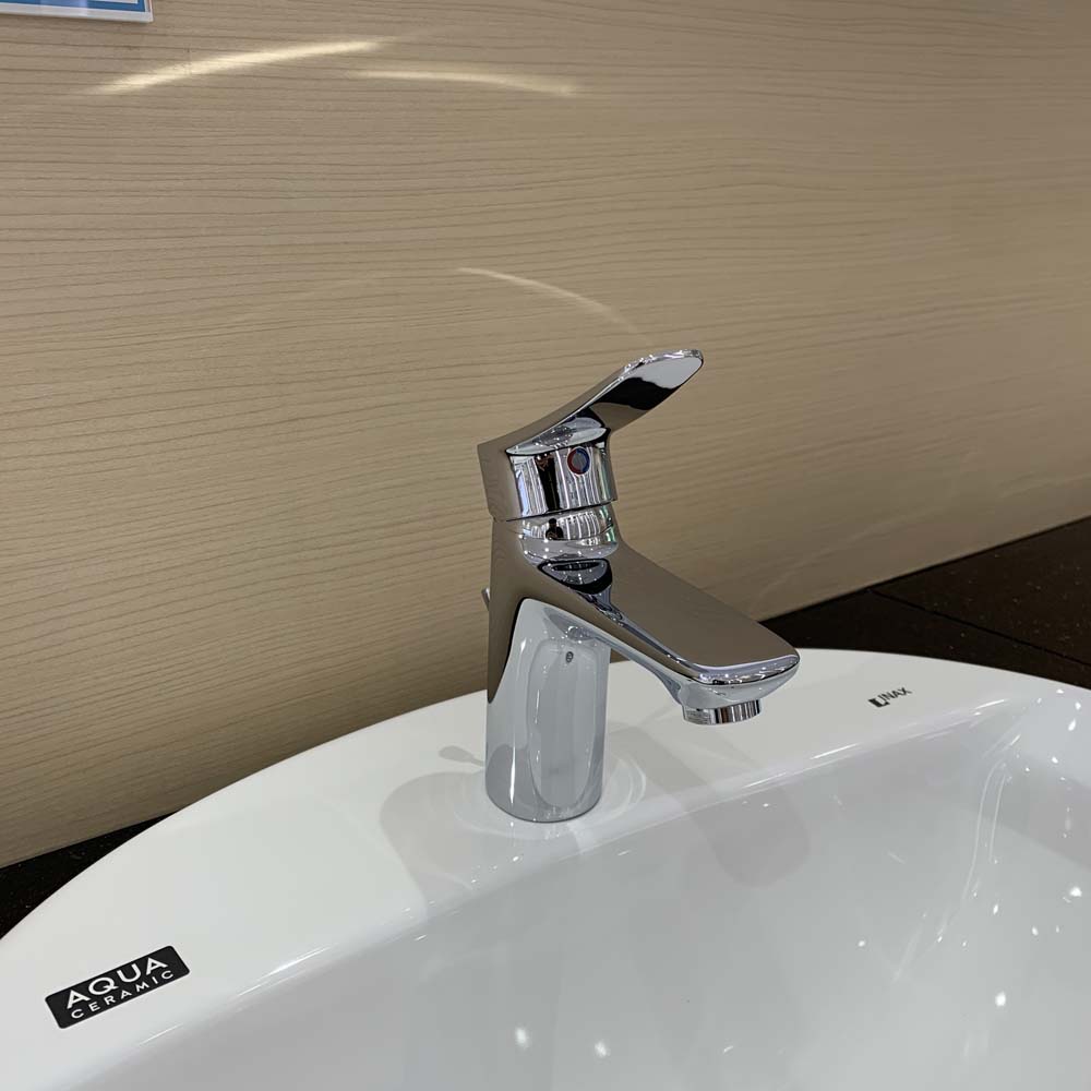 Vòi chậu lavabo nóng lạnh INAX LFV-502S (LFV502S) - 7