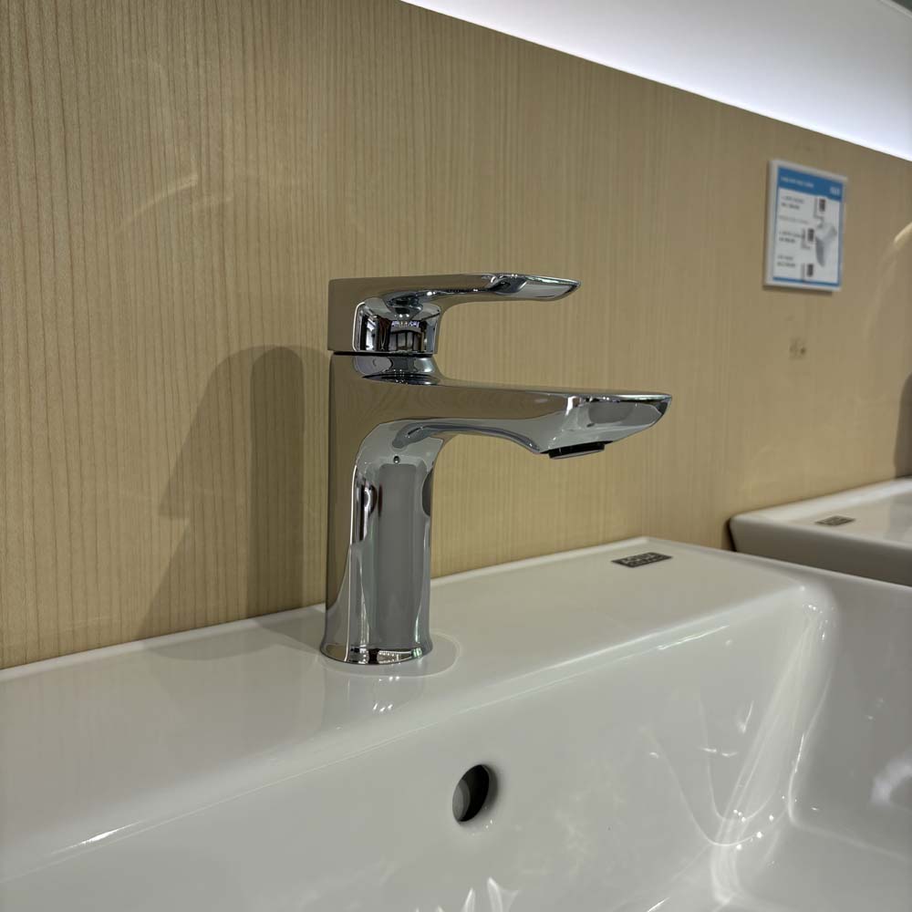 Vòi chậu lavabo nóng lạnh INAX LFV-612S (LFV612S) - 7