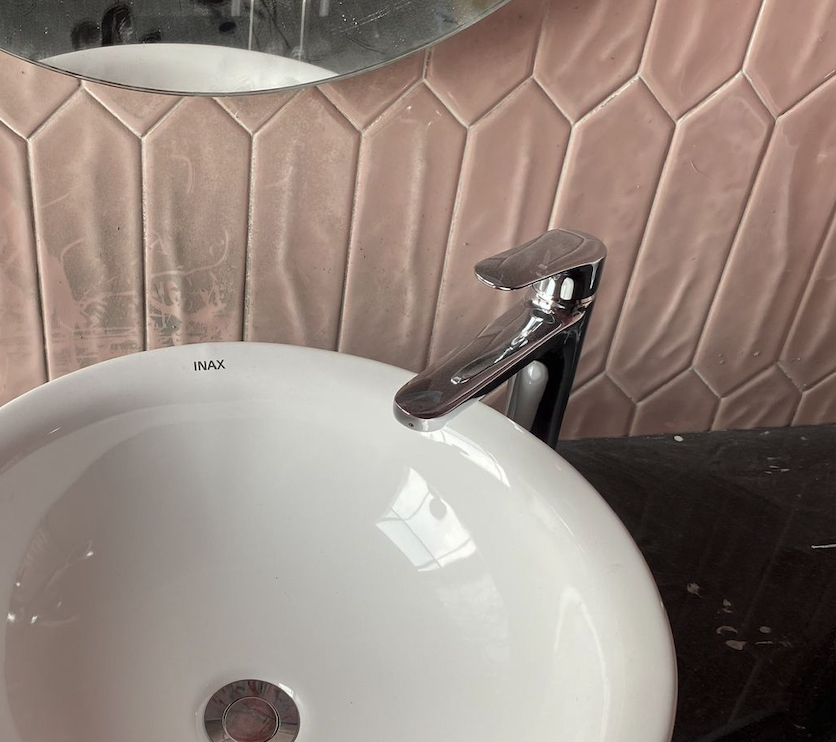 Vòi lavabo lạnh thân cao INAX LFV-22SH (LFV22SH) - 14