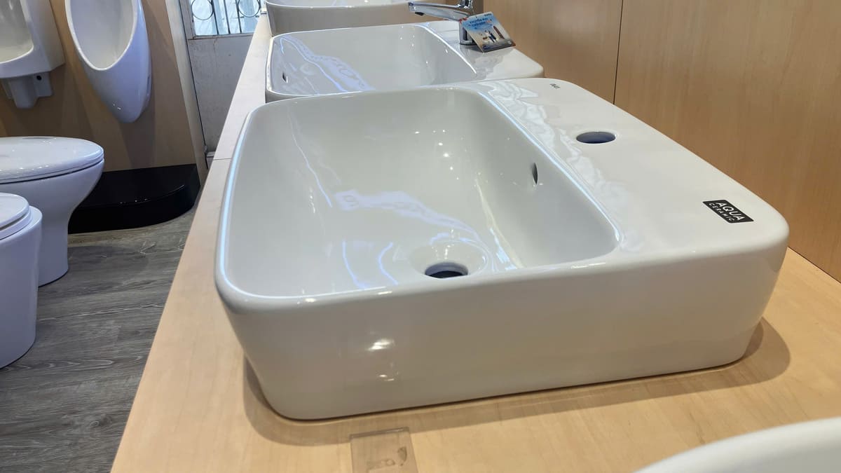 Chậu rửa lavabo đặt bàn INAX AL-286VFC (AL286VFC) - 8