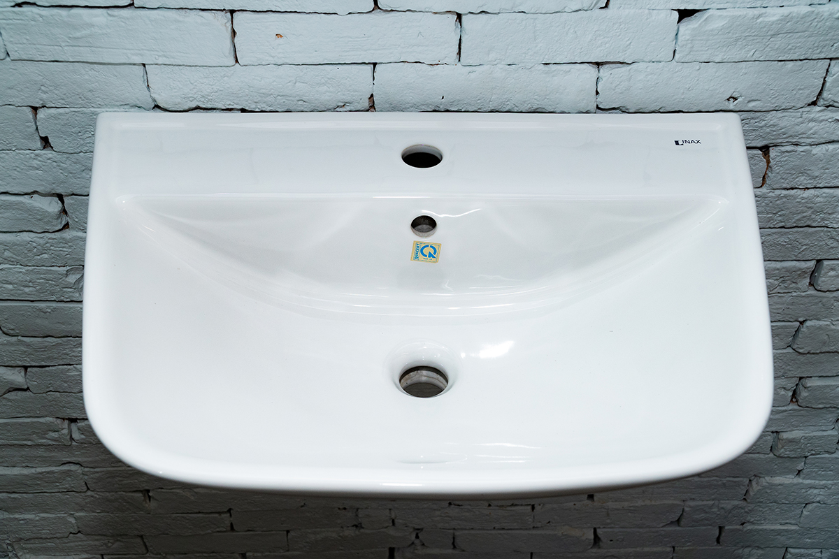 Chậu rửa lavabo treo tường INAX L-297V (L297V) (L-297VFC) - 8