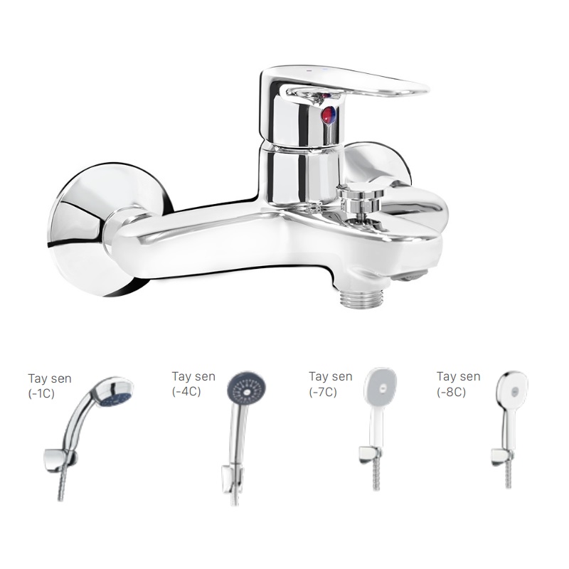 Bộ vòi sen tắm nóng lạnh INAX BFV-1113S-7C (BFV1113S7C)