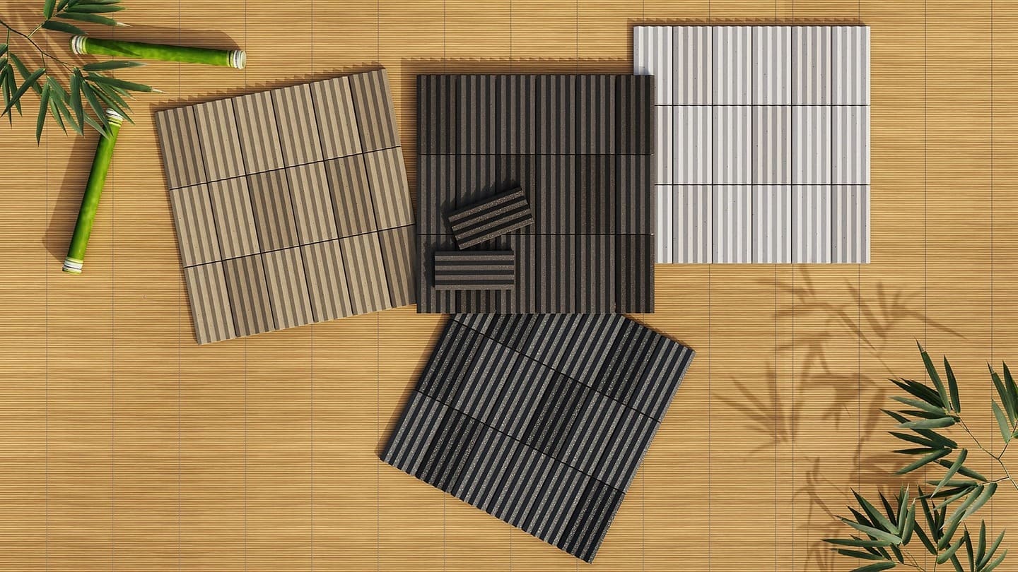 Gạch ốp tường I-Concept WAVY MOSAIC INAX-255/WM - 4