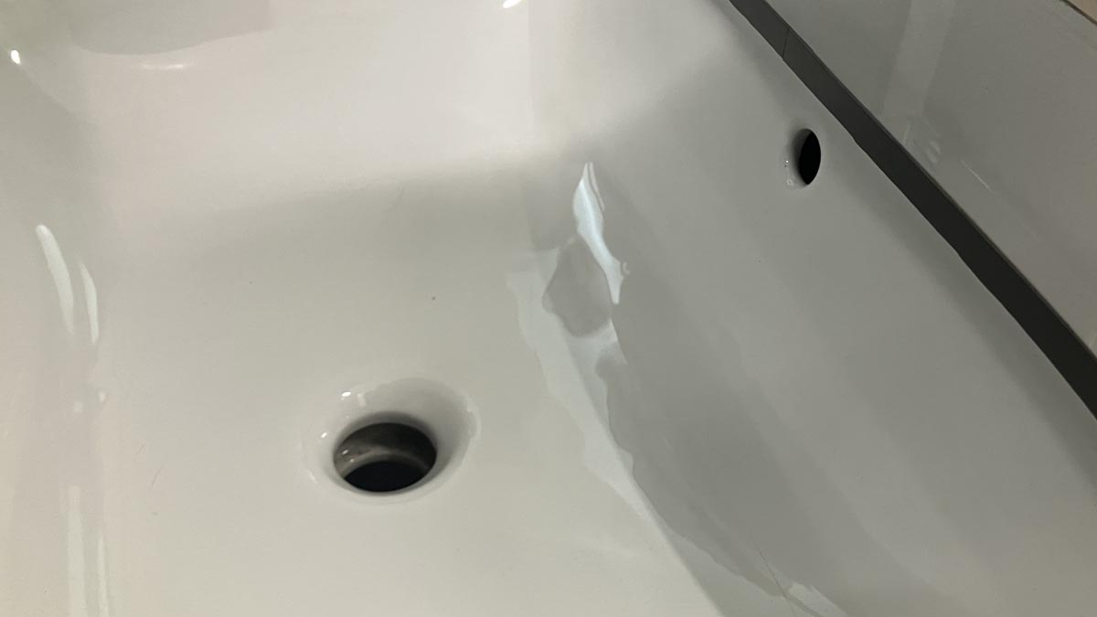 Chậu rửa mặt lavabo âm bàn INAX L-2298V/BW1 - 7