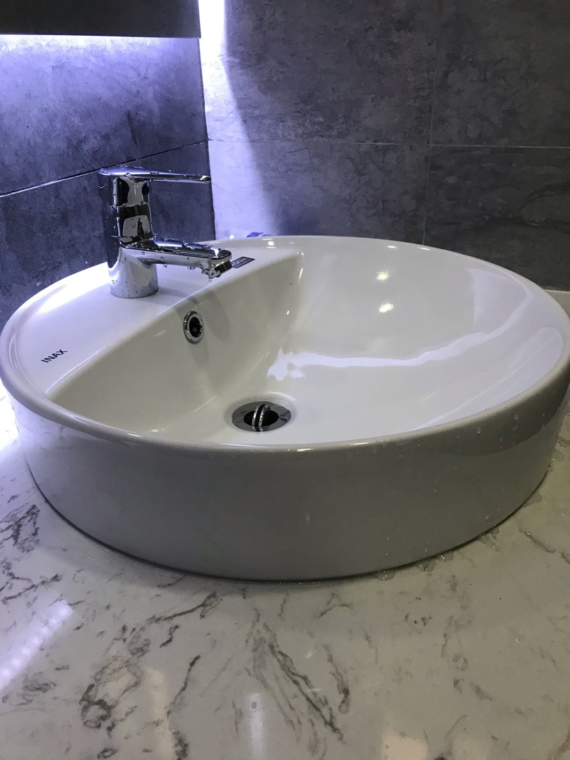 Chậu rửa lavabo đặt bàn INAX L-294V (L294V) (L-294VFC) - 8