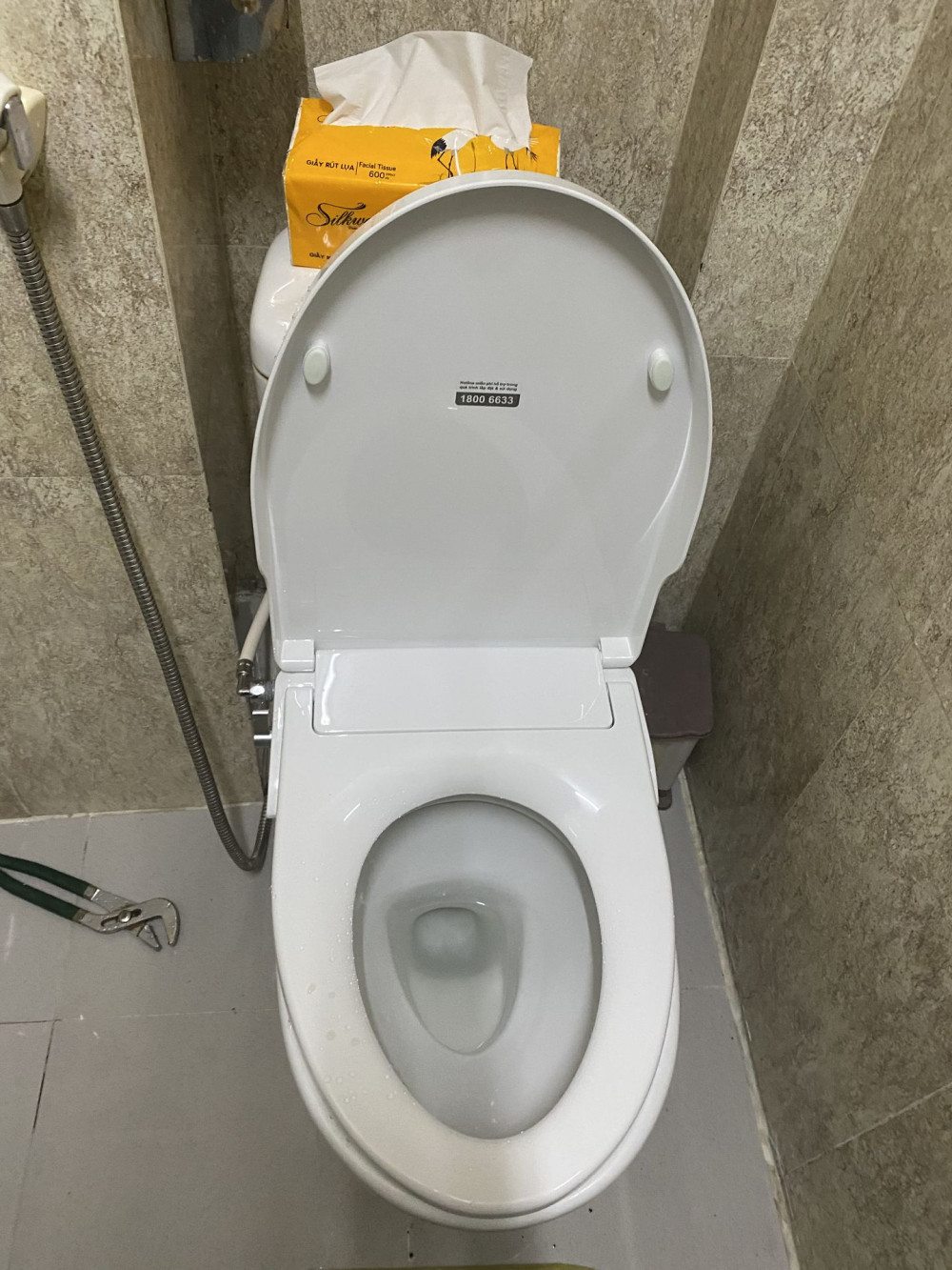 Nắp rửa cơ INAX CW-S15VN (CWS15VN) - 12