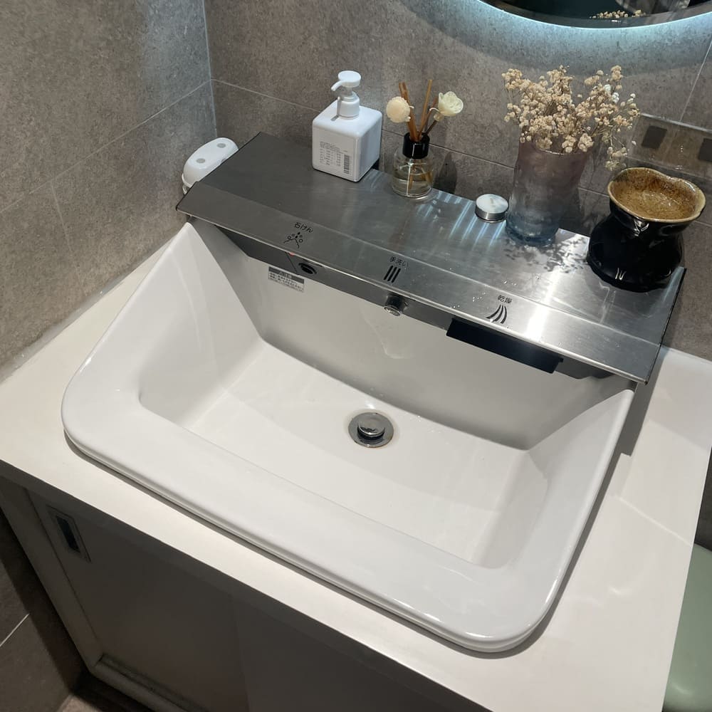 Chậu rửa lavabo treo tường INAX L-C11A3-AS (LC11A3AS) tích hợp chức năng tự động - 3