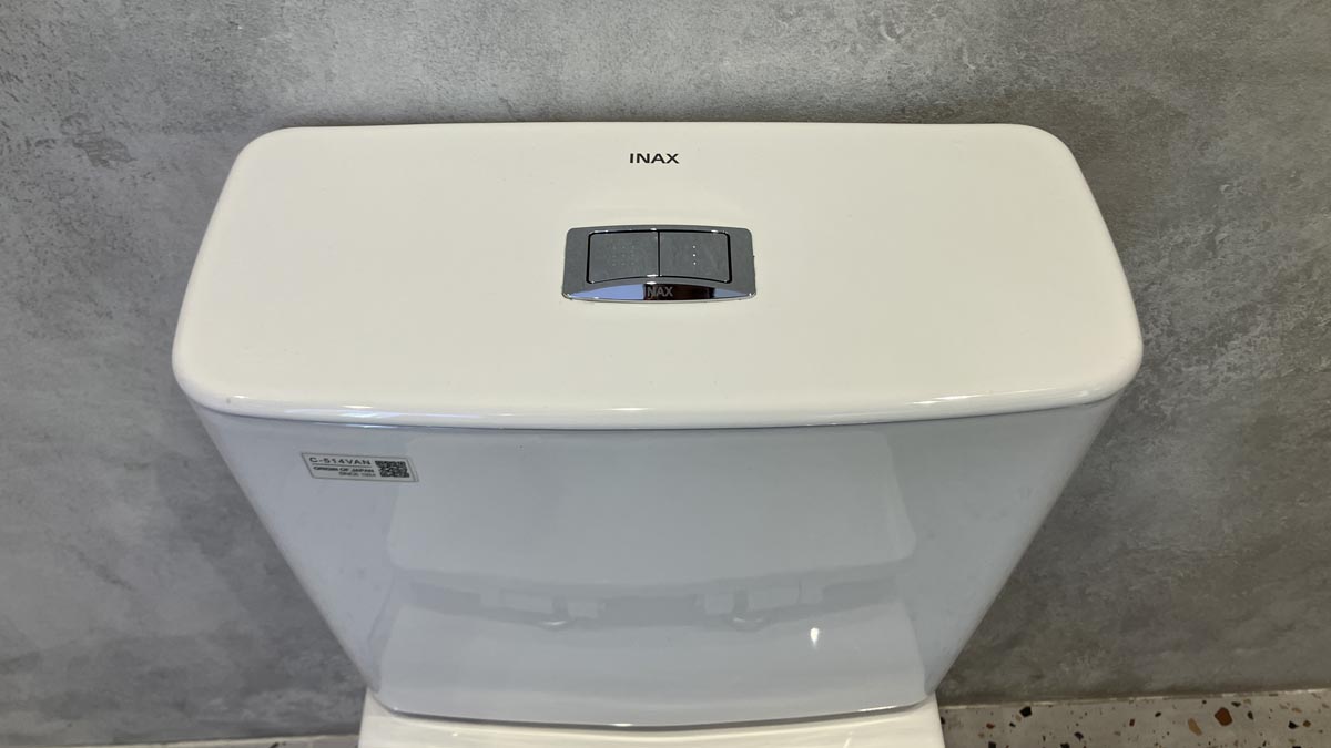 Bồn cầu 2 khối INAX C-514VAN (C514VAN) nắp đóng êm - 6