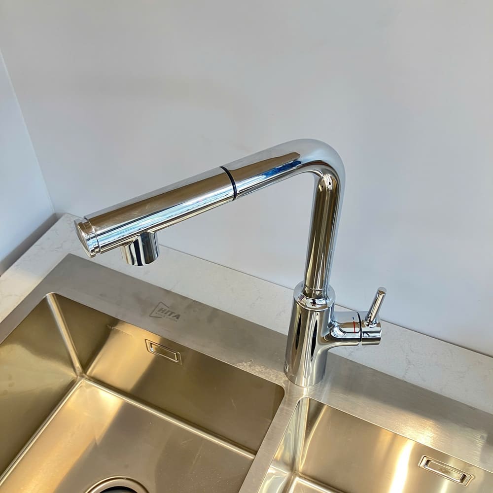 Vòi bếp dây rút nóng lạnh INAX SFV-907SX (SFV907SX) - 3