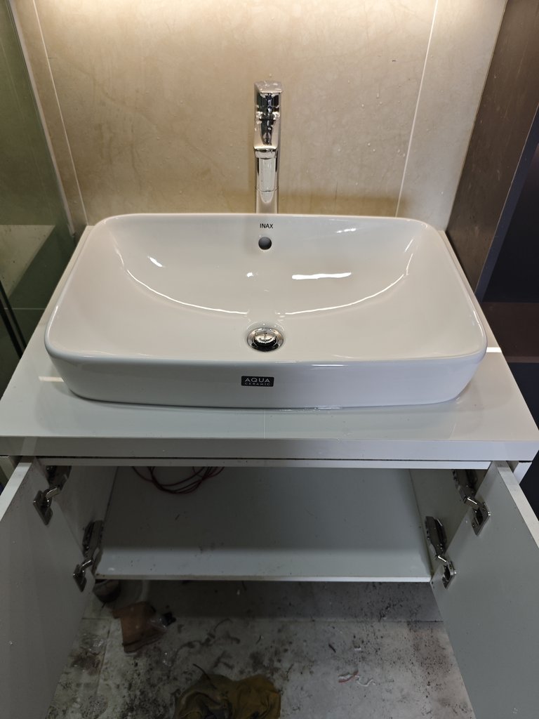 Chậu rửa lavabo đặt bàn INAX AL-299V (AL299V) men Aqua Ceramic - 10