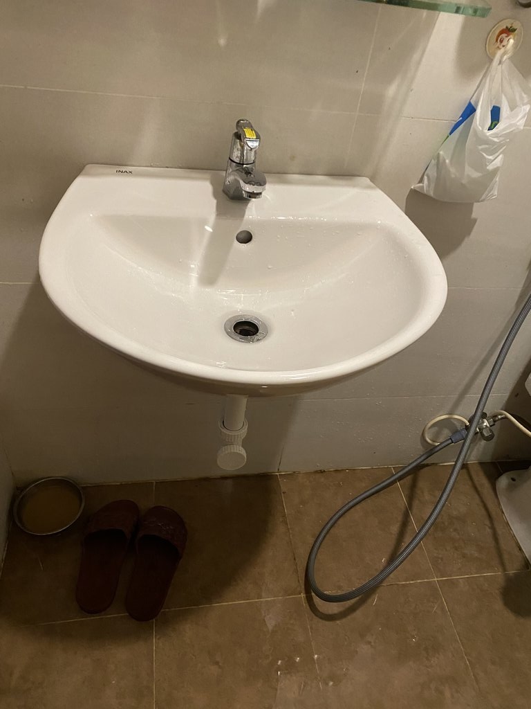 Chậu rửa lavabo treo tường INAX L-285V (L285V) (L-285VFC) - 8