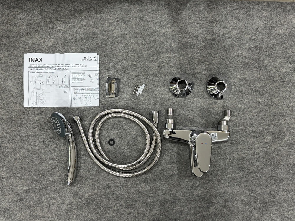 Bộ vòi sen tắm nóng lạnh INAX BFV-1113S-4C (BFV1113S4C) - 5