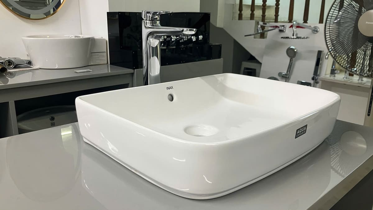 Chậu rửa lavabo đặt bàn INAX AL-638V (AL638V) - 6