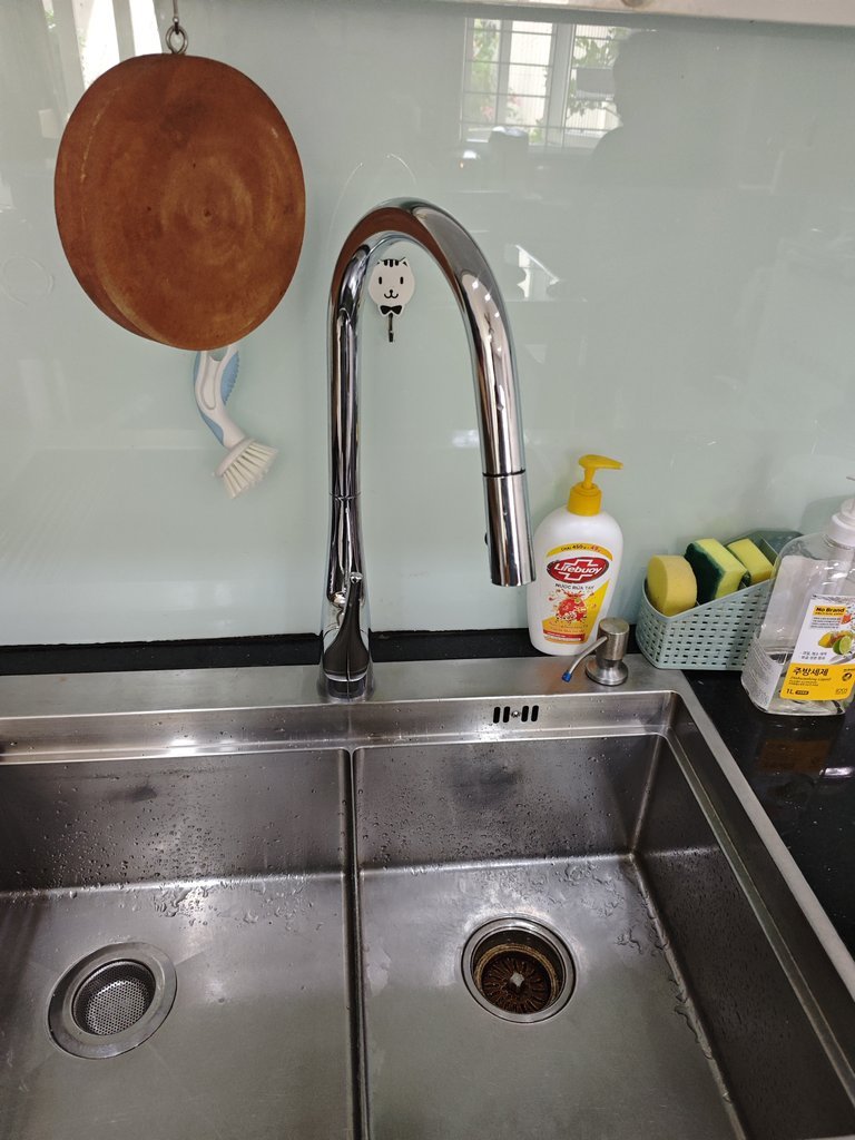 Vòi bếp dây rút nóng lạnh INAX SFV-900SX (SFV900SX) - 17