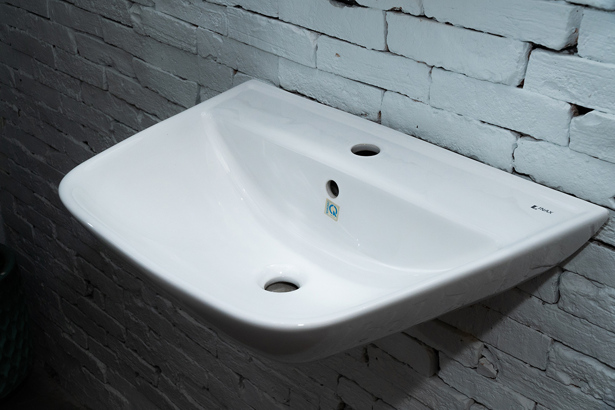 Chậu rửa lavabo treo tường INAX L-297V (L297V) (L-297VFC) - 7