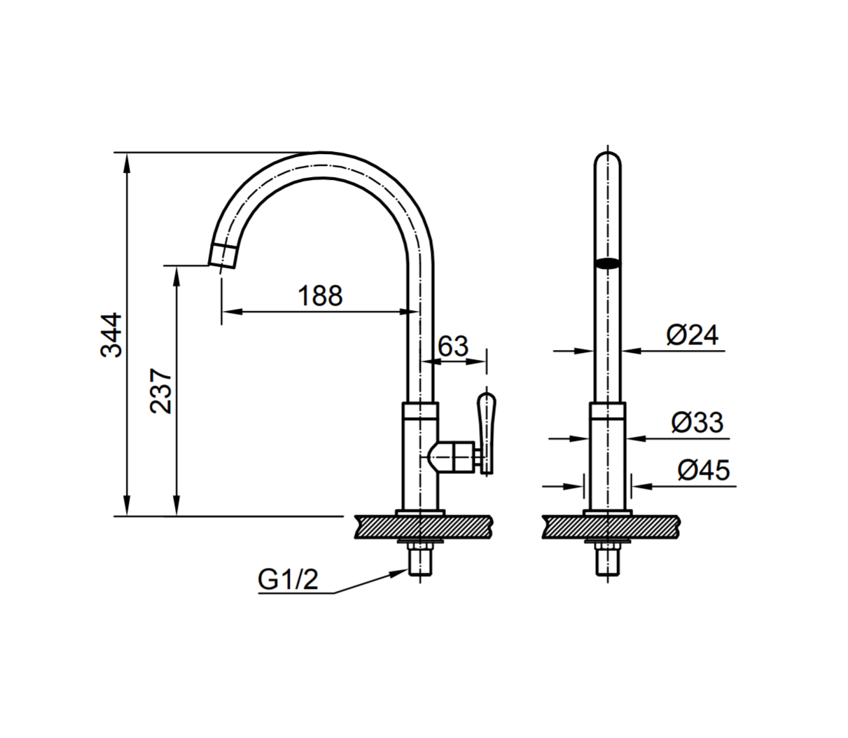 Vòi Bếp Inax SFV-31 (SFV31) - 2