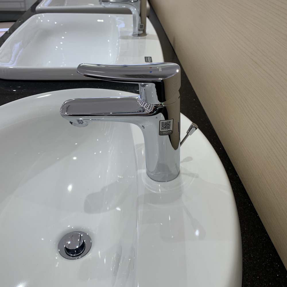 Vòi chậu lavabo nóng lạnh INAX LFV-502S (LFV502S) - 9