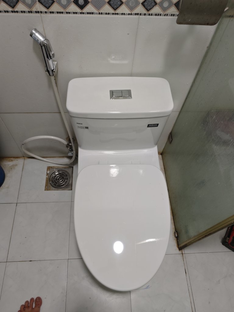 Bồn cầu 1 khối INAX AC-969VN (AC969VN) nắp đóng êm - 17