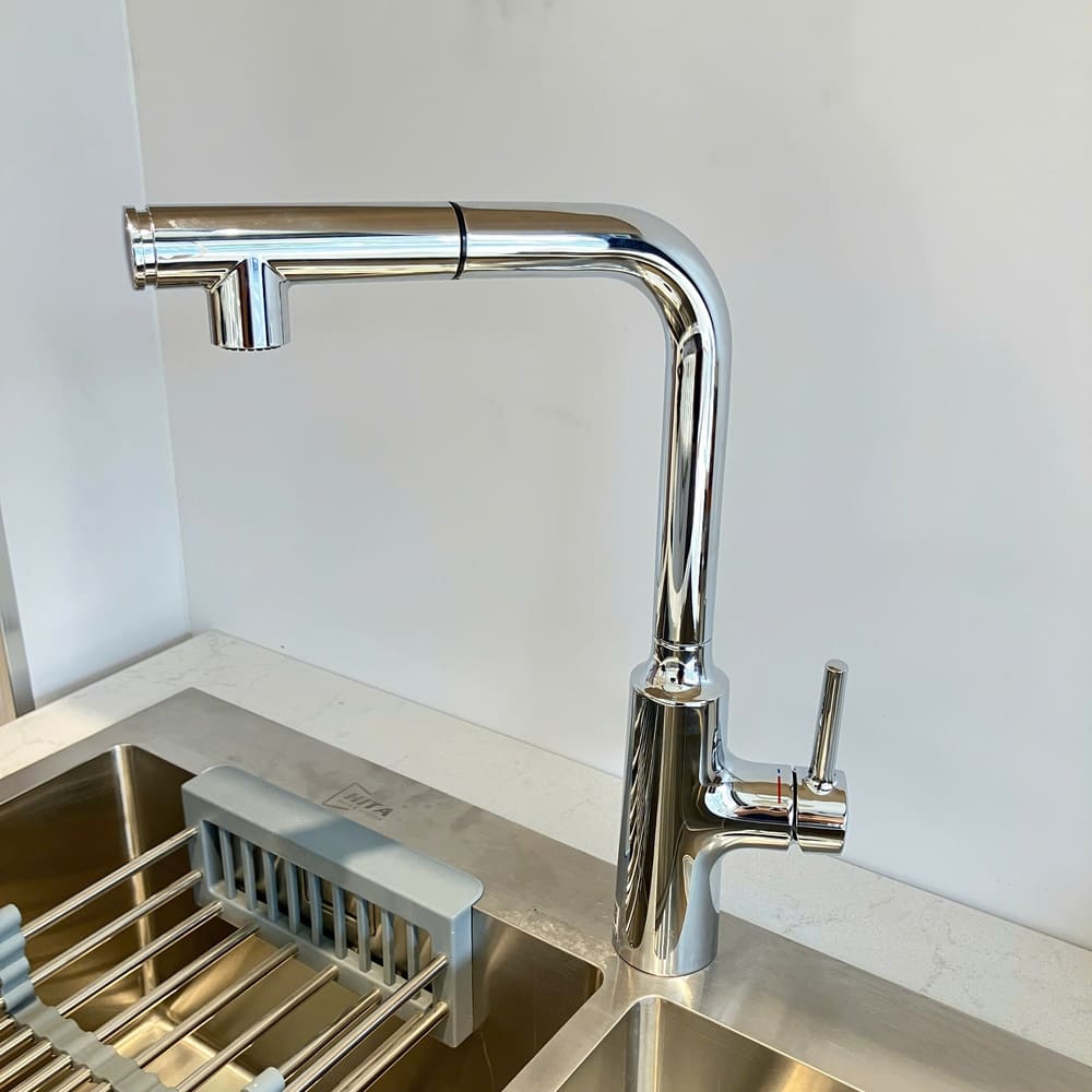 Vòi bếp dây rút nóng lạnh INAX SFV-907SX (SFV907SX) - 2