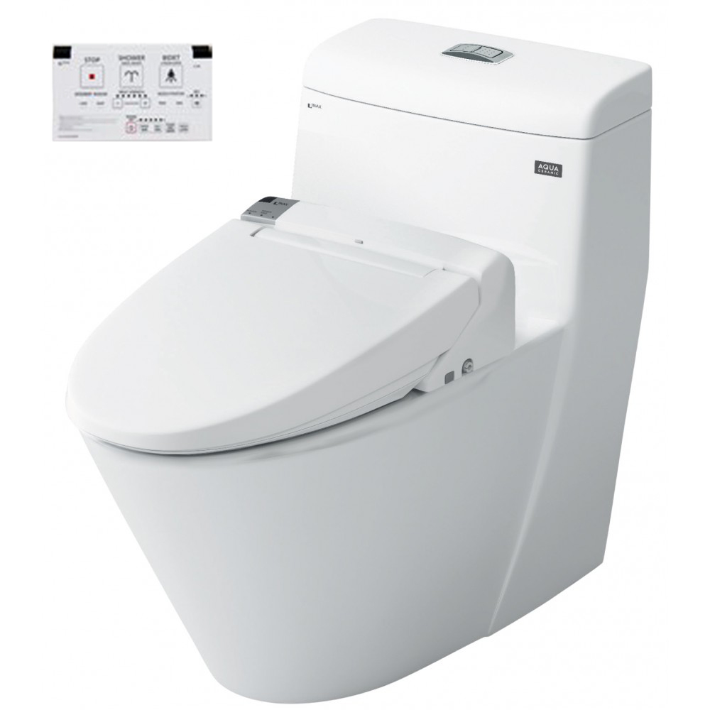 Bồn cầu 1 khối nắp điện tử INAX AC-909R + CW-KA22AVN