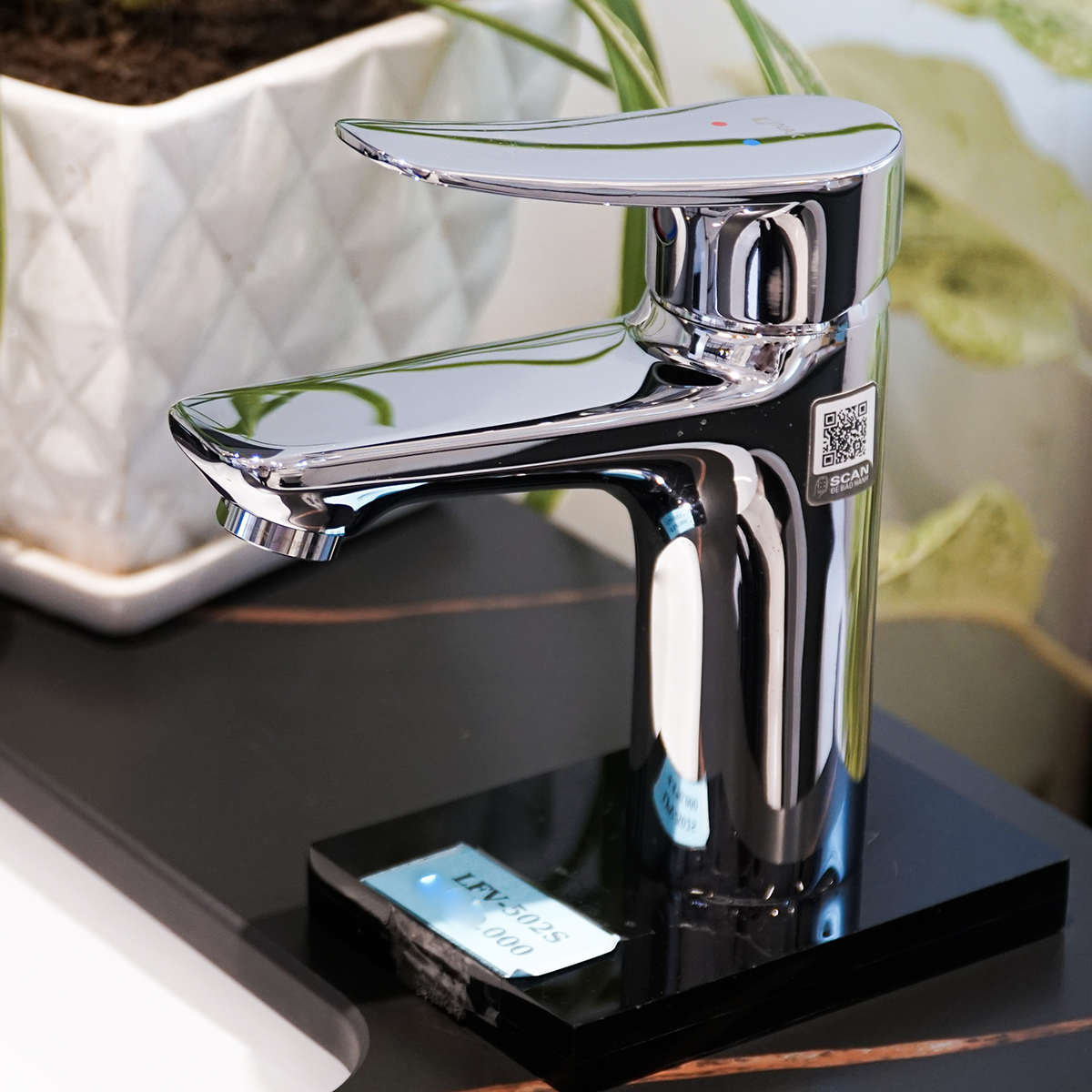 Vòi chậu lavabo nóng lạnh INAX LFV-502S (LFV502S) - 20