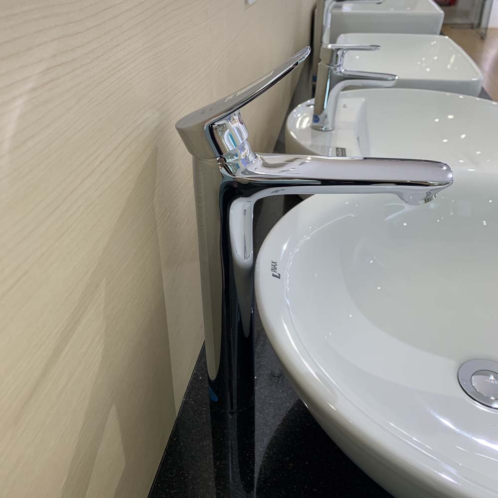 Vòi chậu lavabo nóng lạnh INAX LFV-502SH (LFV502SH) - 10