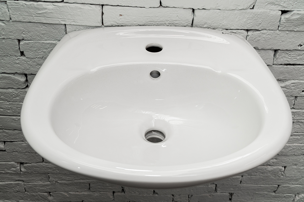 Chậu rửa lavabo treo tường INAX L-284V (L284V) (L-284VFC) - 4