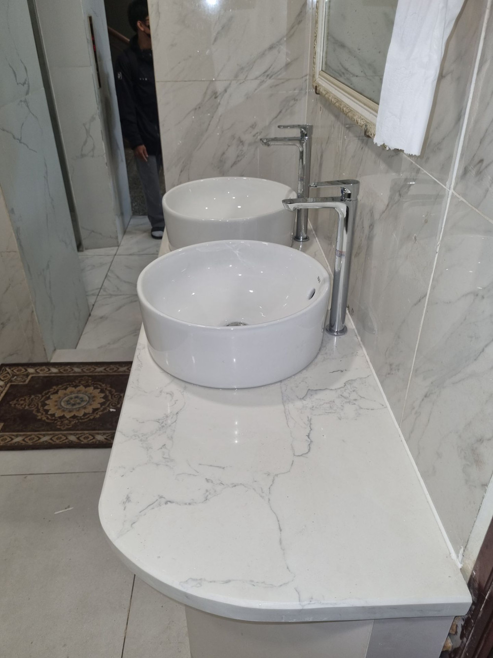 Chậu rửa lavabo đặt bàn INAX AL-295V (AL295V) men Aqua Ceramic - 11