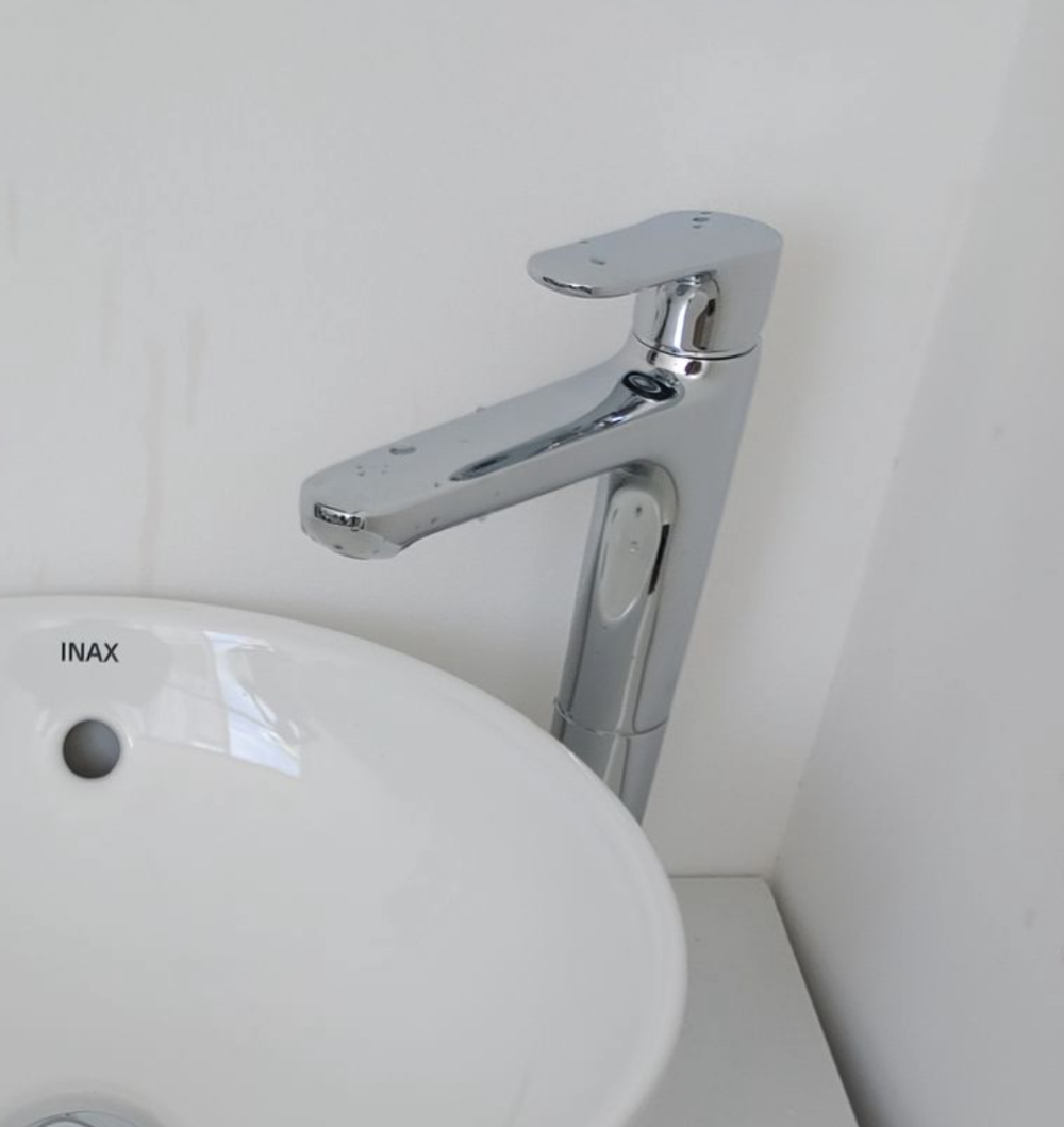 Vòi lavabo lạnh thân cao INAX LFV-22SH (LFV22SH) - 15