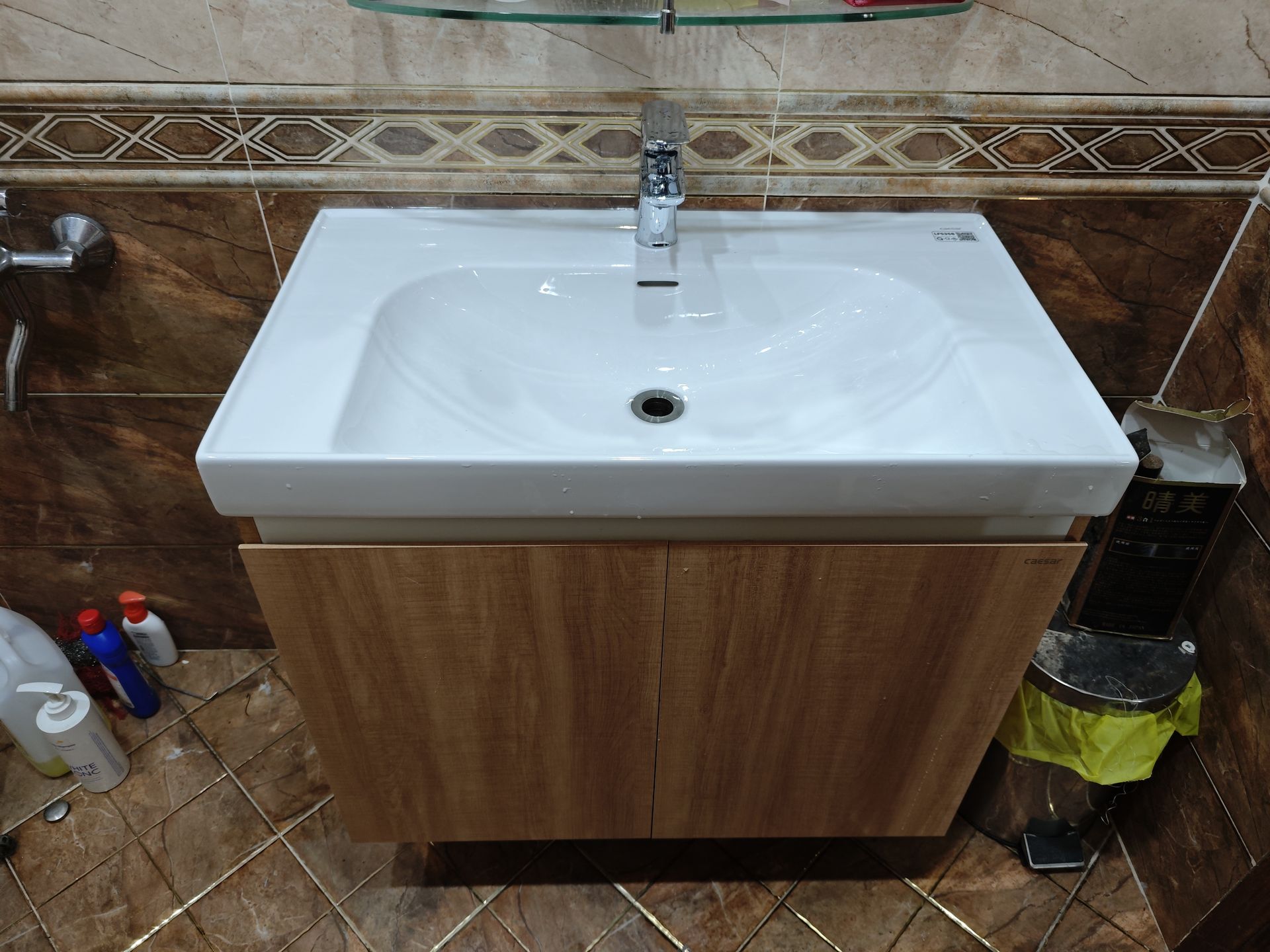 Vòi chậu lavabo nóng lạnh INAX LFV-612S (LFV612S) - 20