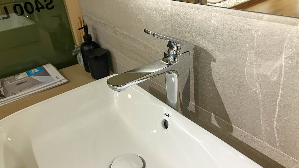 Vòi chậu lavabo nóng lạnh INAX LFV-632SH-2 (LFV632SH2) - 8