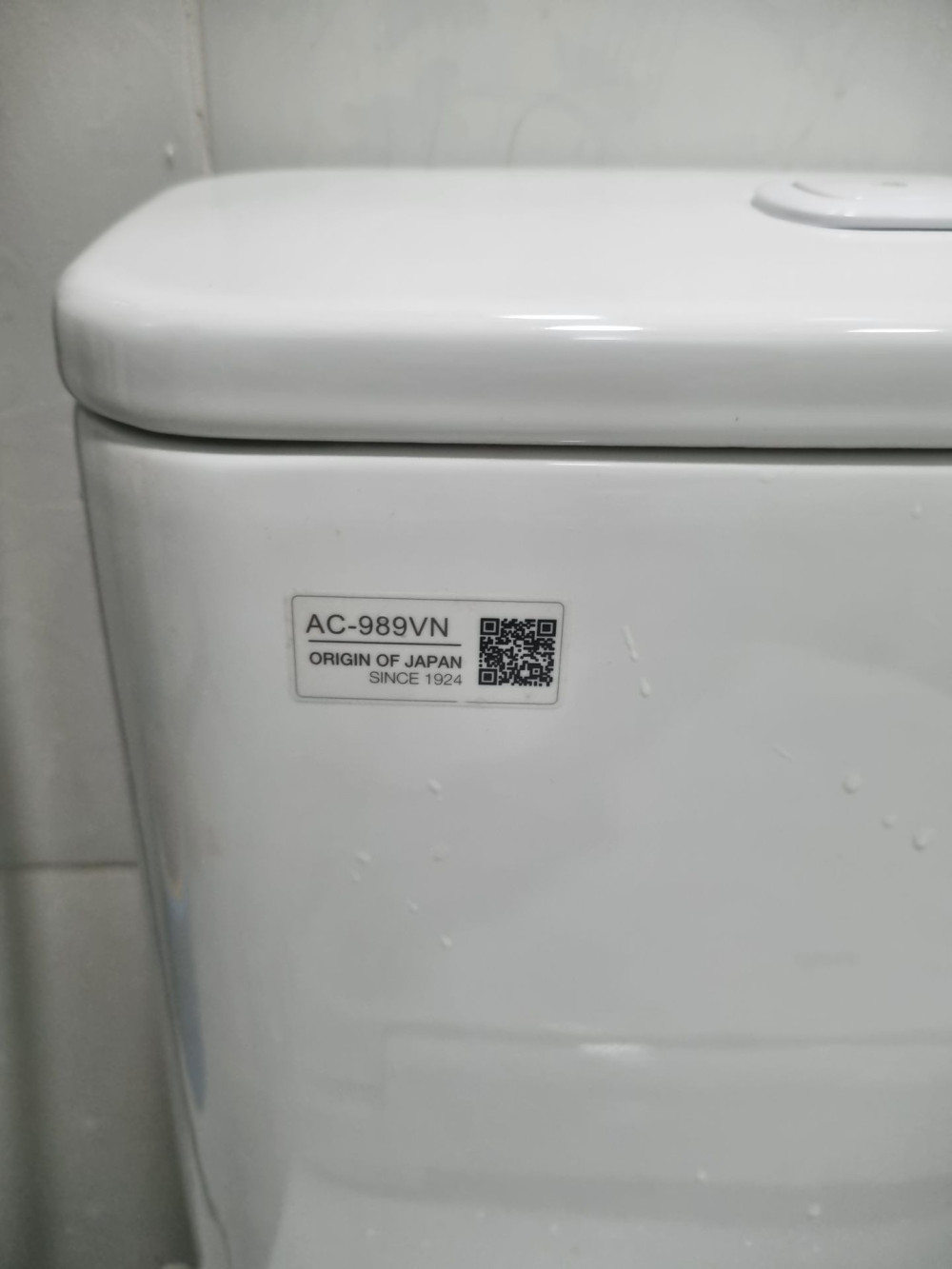 Bồn cầu 1 khối nắp rửa cơ INAX AC-989 + CW-S15VN - 5