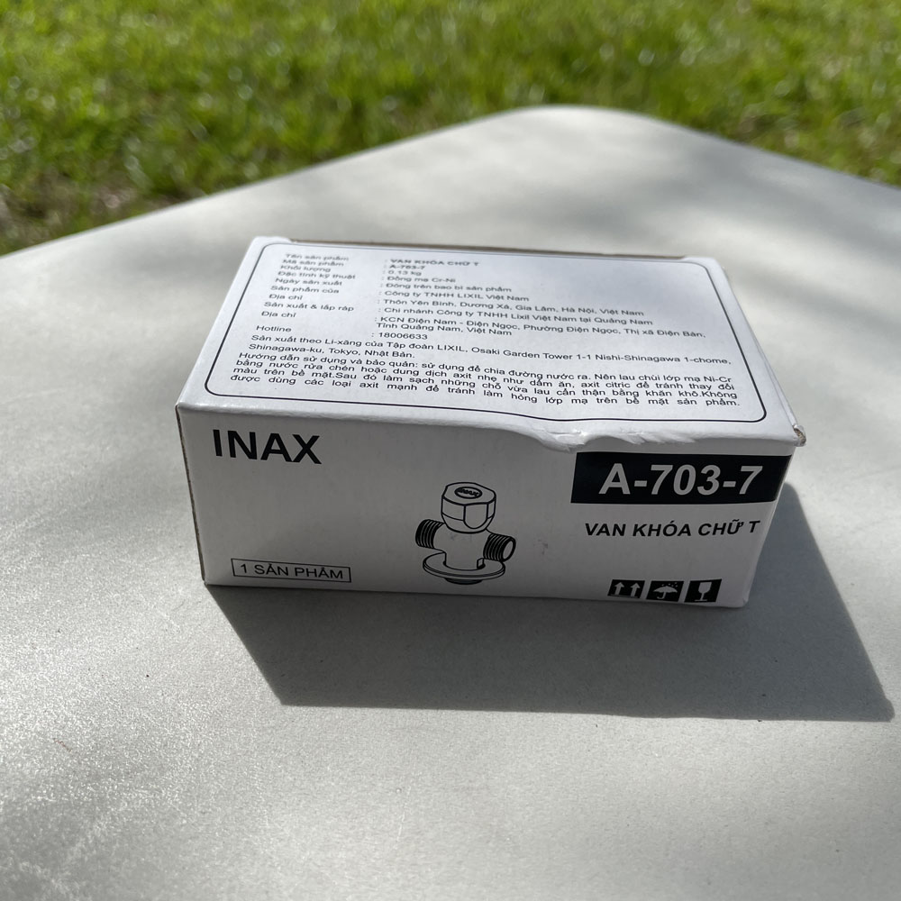 Van vặn khoá chữ T INAX A-703-7 (A7037) - 2