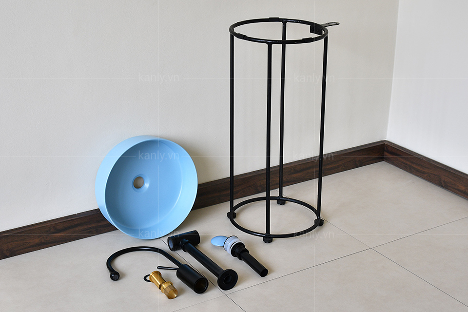 Khung sắt đỡ lavabo Kanly FP05 - 6