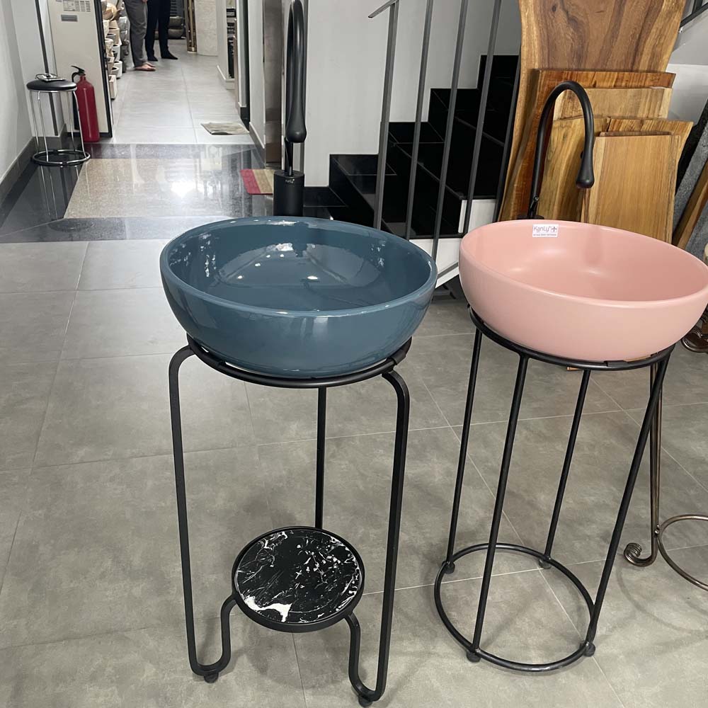 Khung sắt để lavabo Kanly FP08 - 4