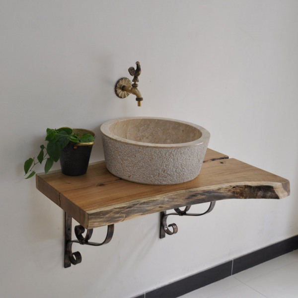 Kệ gỗ để lavabo Kanly FW05 - 9