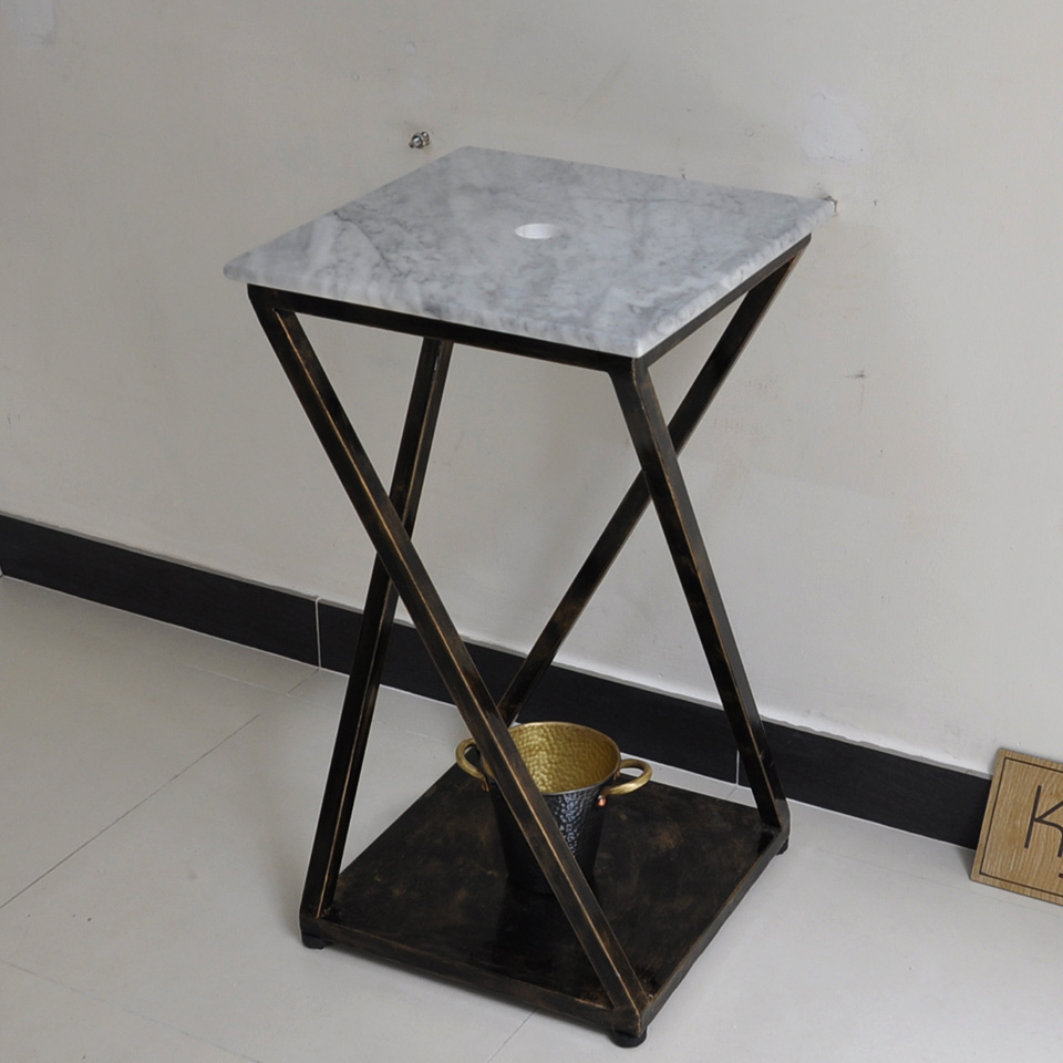 Bàn đặt chậu lavabo mặt đá Kanly FP07 - 2
