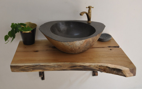 Kệ gỗ để lavabo Kanly FW05 - 4