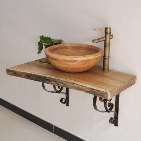 Kệ gỗ để lavabo Kanly FW05 - 10