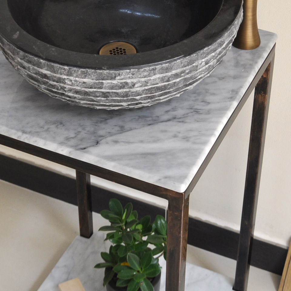 Khung đỡ đặt chậu lavabo mặt đá Kanly FP11 - 3