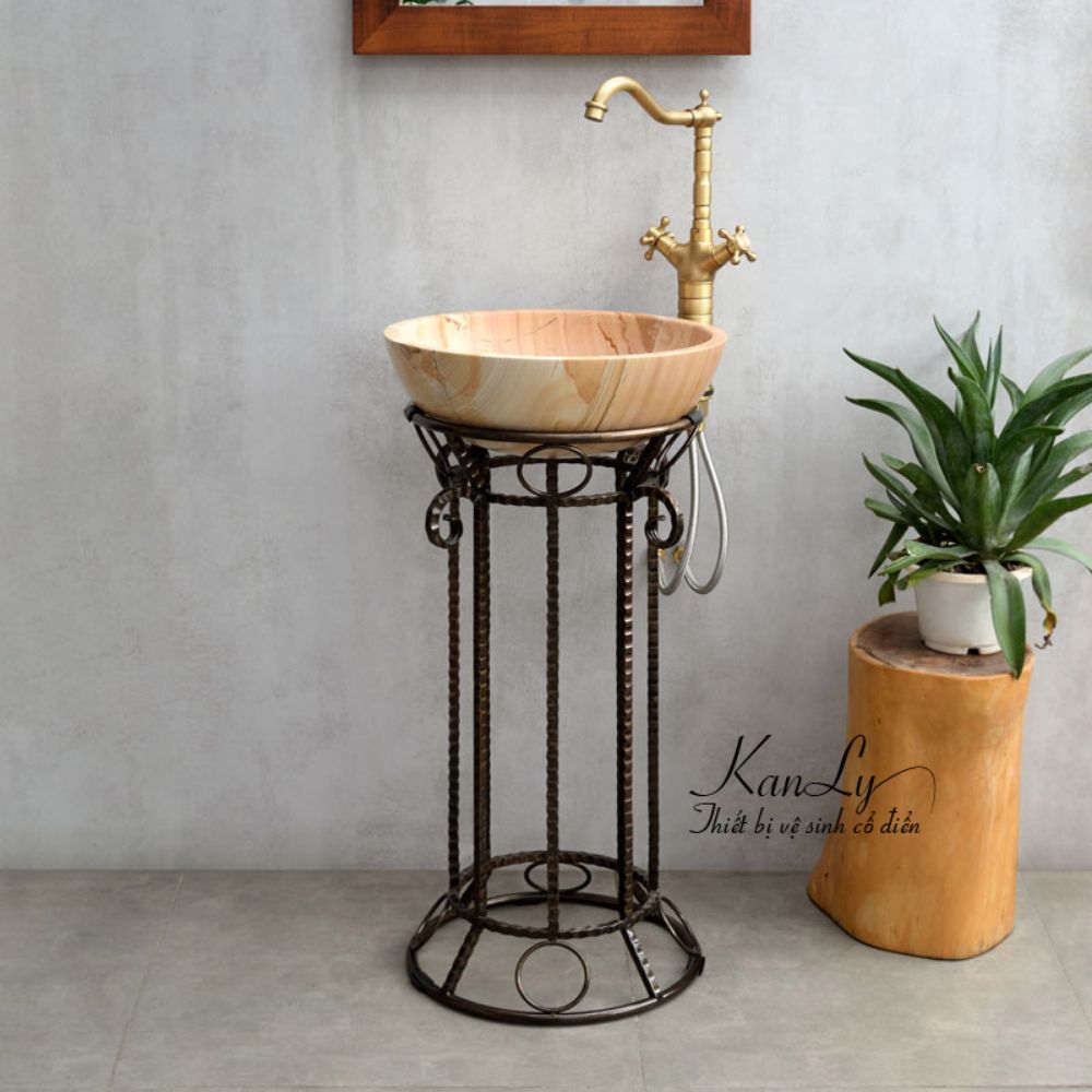 Kệ sắt để lavabo Kanly FP03 - 5