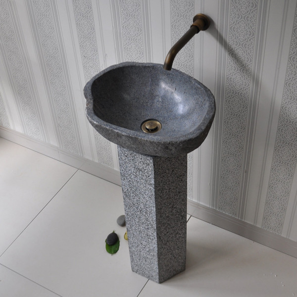 Trụ để lavabo bằng đá Kanly TD17V - 5
