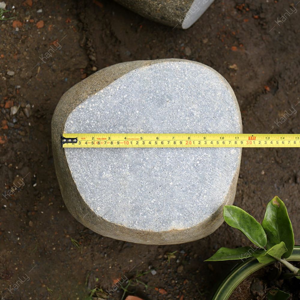 Trụ để lavabo bằng đá cuội Kanly TD75 - 8
