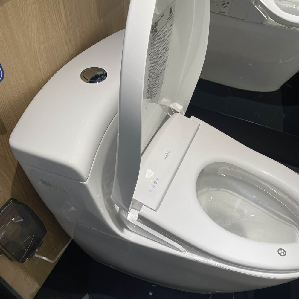Bồn cầu TOTO MS636CDRW23 1 khối nắp điện tử Washlet S7 TCF47360GAA giấu dây - 7
