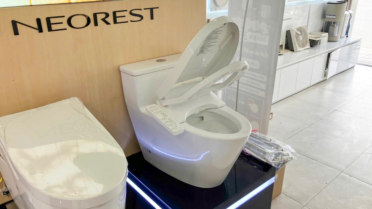 Bồn cầu TOTO MS625CDW24 1 khối nắp điện tử Washlet S2 TCF33461GAA giấu dây - 10
