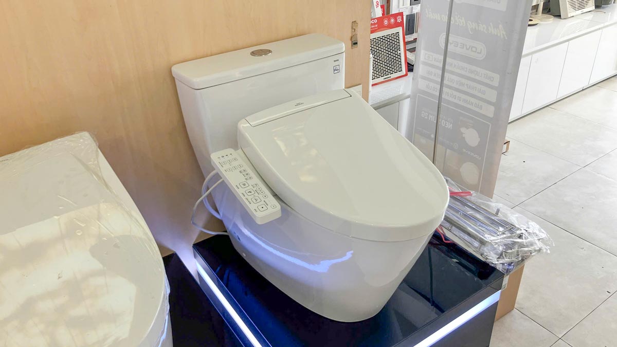 Bồn cầu TOTO MS625DW24 1 khối nắp điện tử Washlet S2 TCF33461GAA - 2