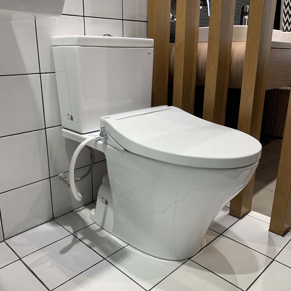 Bồn cầu TOTO CS326DE2 2 khối nắp rửa cơ TCW07S - 9