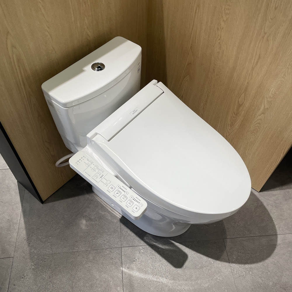 Bồn cầu TOTO MS855CDW17 1 khối nắp điện tử Washlet C2 TCF23460AAA giấu dây - 6