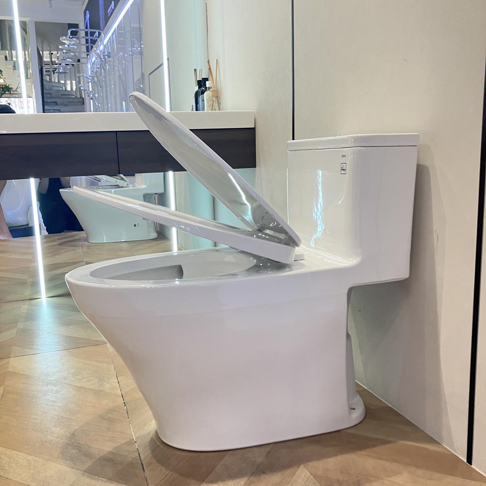 Bồn cầu 1 khối TOTO MS857DT10 nắp đóng êm TC395VS - 7
